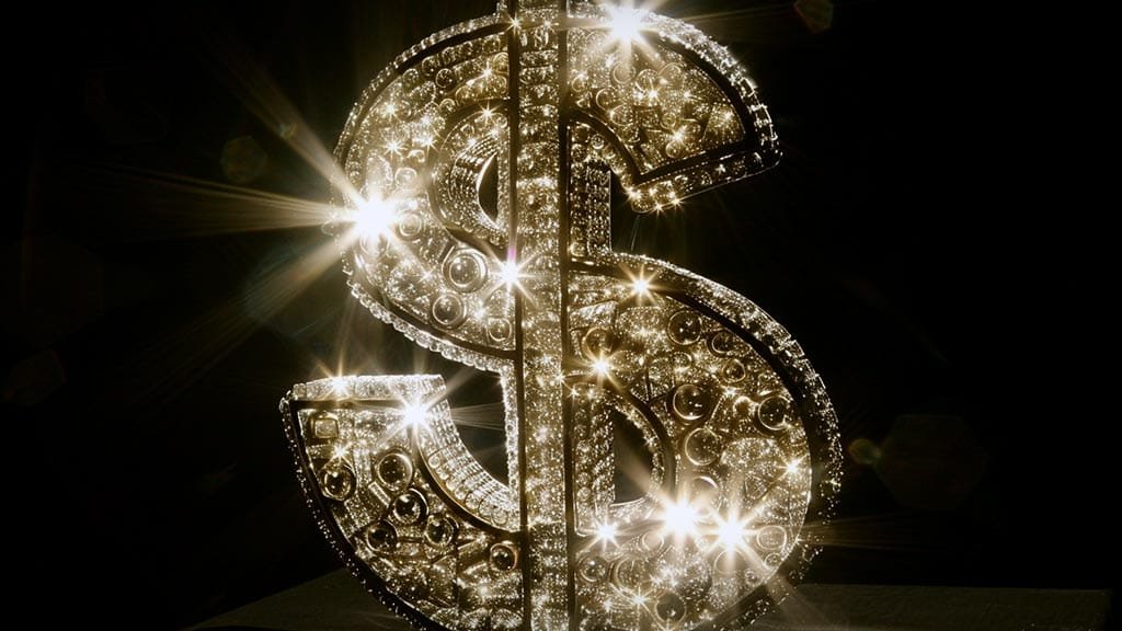 dollar sign blingin